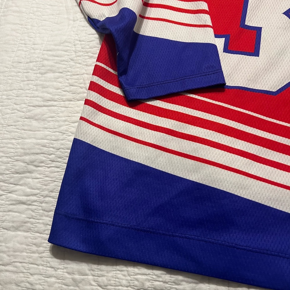 Vintage Poccha Russian National Ice Hockey #35 Mesh Hockey Jersey Rare - Picture 7 of 11